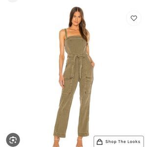 FREE PEOPLE go West Denim Jumpsuit